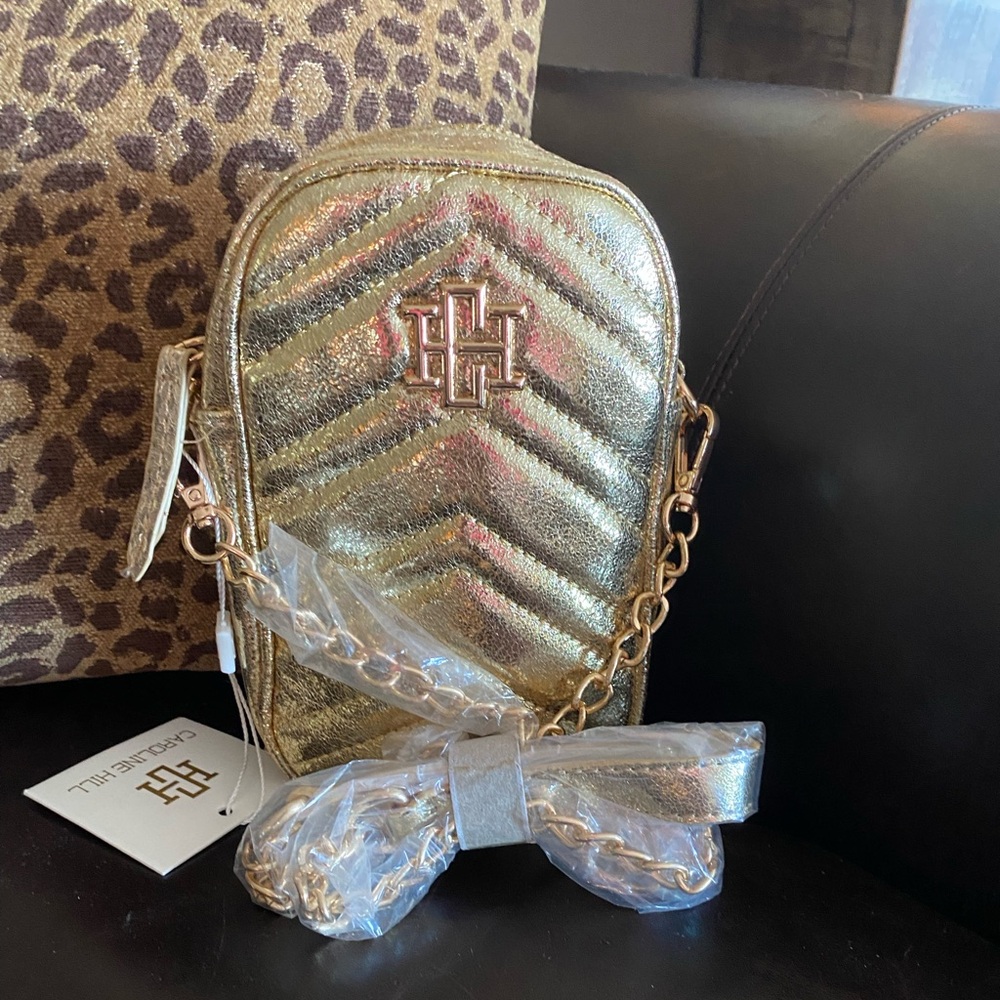 Caroline Hill Shimmer Cell Phone Purse